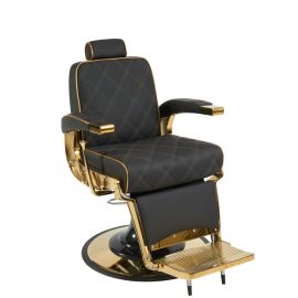 Ambassador barber chair gold kazem barber furniture