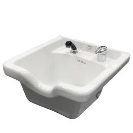 front wash basin - white sink for barber shop sink