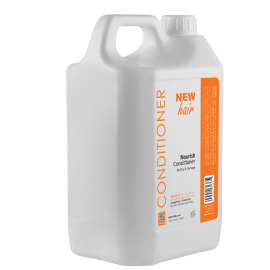 NEWHAIR Nourish Conditioner for dry and damaged hair, hair salon gallon size, with argan oil and natural oil